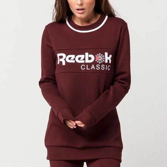 reebok classic crew sweatshirt